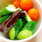 夏野菜でサラダのような浅漬け